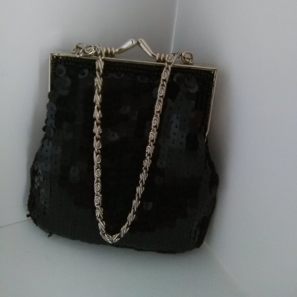 Sasha New York Black Mini Hand Bag - Picture 1 of 8